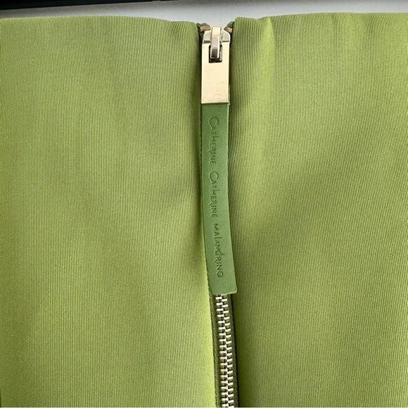 Catherine Malandrino Classic Pencil Skirt in Green Size 6 - Picture 4 of 9